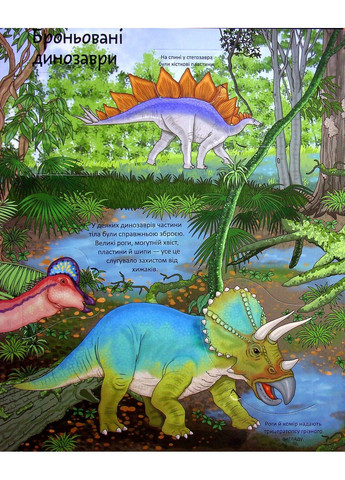Книга з віконцями Динозаври. Цікаве всередині. Барзотті Елеонора Талант (303133484)
