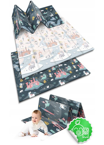 Развивающий мат NK-340 200 x 180 x 1 см (734002) Nukido (346531664)