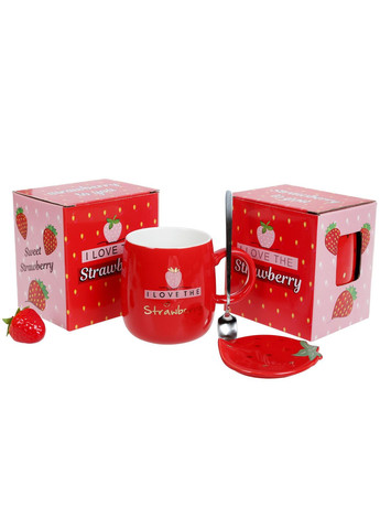 Заварник фарфоровый 420 мл Клубнички Bona Di 927-214 BonaDi (364108470)