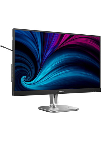 TFT 27" 27B2U6903, 4K UHD, IPS, 2xHDMI, DP,USB-C,RJ-45,USB-hub,HAS,Pivot, кол.,срібл-сірий Philips (373004334)