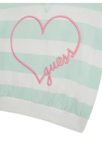 Мятный летний комплект guess, арт. k5go03/k5gd16 kbor4, мятный, 108 см, 5 лет GUESS KIDS