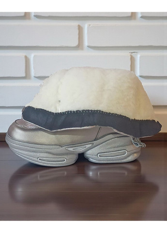 Бронзовые зимние дутики на овчине для девочки подростка,подростковые зимние ботинки Tom.M на молнии