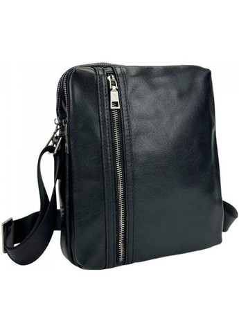 Мужская сумка кожаная через плечо Черная Tiding Bag (365715580)