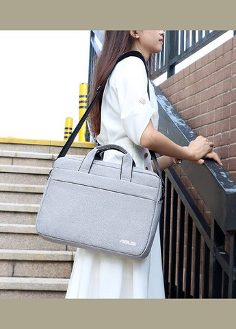 Сумка для ноутбука или документов противоударная 15,6" Серая (код: IBN040S3) Digital (325449247)