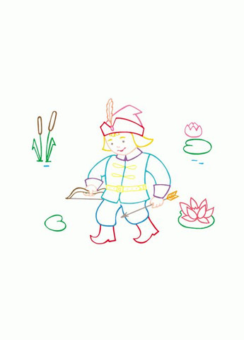 Книга розмальовка з підказками. В світі казок РАНОК (316081668)