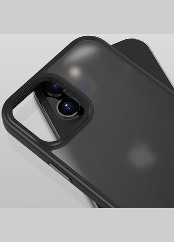 TPU+PC чохол Metal Buttons для Apple iPhone 12 Pro / 12 (6.1") Epik (334295518)