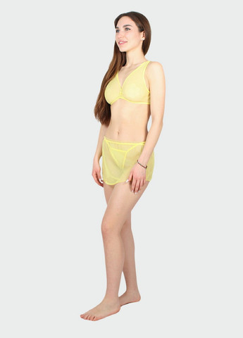 Жовтий демісезонний спокусливий комплект Ruselin