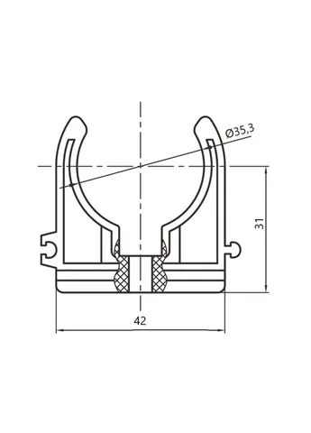 Крепеж PPR 32 Thermo Alliance (400363378)