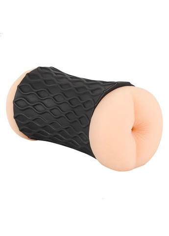 Двосторонній мастурбатор вагіна та анус "Pussy & Ass" Nature Skin (303136484)