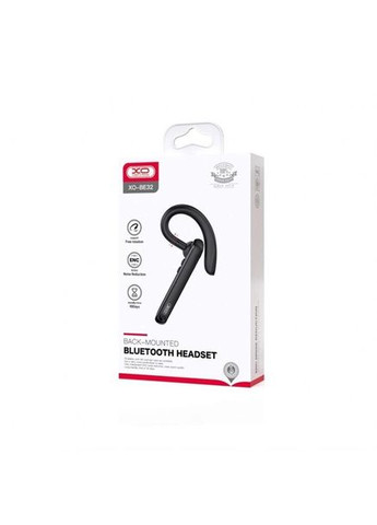 Bluetoothгарнитура моноязычная BE32 business bluetooth headset ENC noise reduction черная XO (293945113)