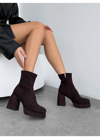 Коричневі демісезонна демісезонні ботильйони No Brand