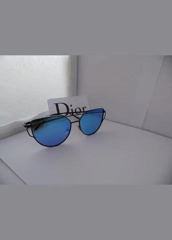 Сонцезахисні окуляри, колір лінз блакитний No Brand (302673660)