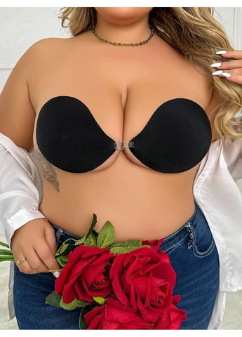 Комбинированный клейкий бюстгальтер SHEIN