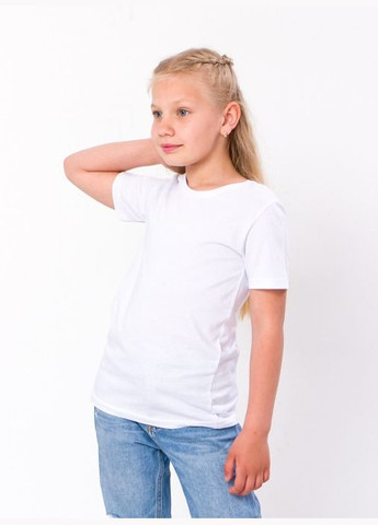 Белая летняя футболка детская Носи своє