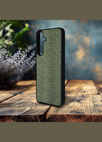 Накладка SkinBacker Python Scales для Samsung Galaxy S25 Оливковий (79098) Stenk (336211993)
