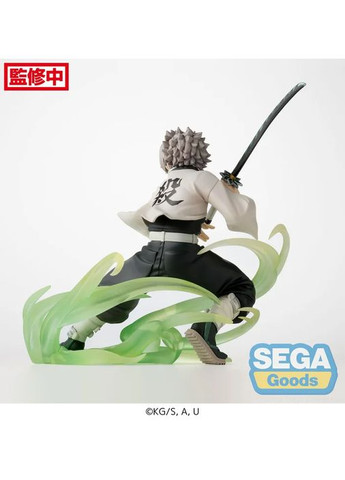 Колекційна фігурка Клинок, що розсікає демонів Санемі Сінадзугава Demon Slayer Sanemi Shinazugawa 13 см S DS SS 13 Sega (370776794)