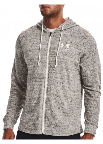 Толстовка Hooded Sweatshirt Ua Rival Terry Grey 1370409-112 Under Armour (399410844)