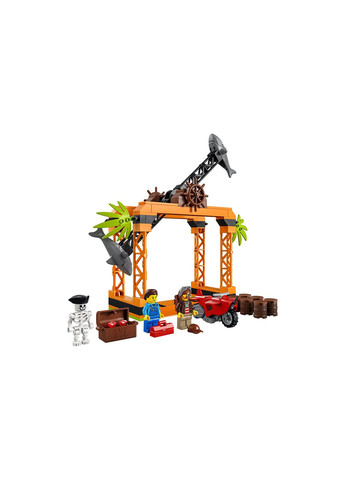 City Stunt Трюковое испытание «Нападение акулы» 122 детали (60342) Lego (304055471)