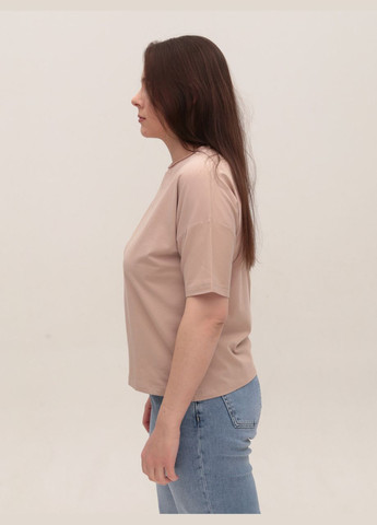 Футболка женская прямая с принтом JEANSclub Пряма - (322999558)