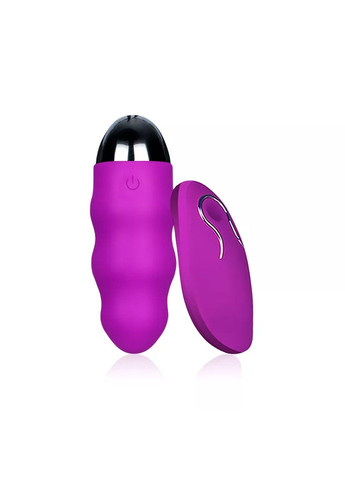 Віброяйце фіолетового кольору з пультом ДК (USB) We Love (284278649)