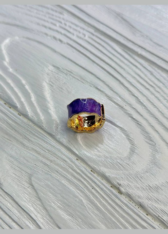 Жіноче кільце відкрите бузкового кольору фігурне перламутр ( ) Xuping Jewelry (330618934)