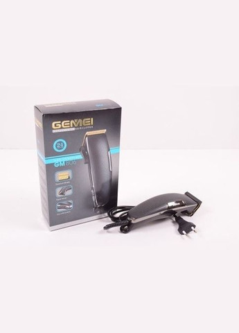 Професійна стрижкова машинка GM-806 леза з титановим покриттям від мережі Чорна Gemei (297331176)