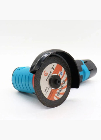 Болгарка акумуляторна портативна UKC 500W з диском 76 мм 12V міні шліфувальна машина з 2 акумуляторами та валізою No Brand (332804546)