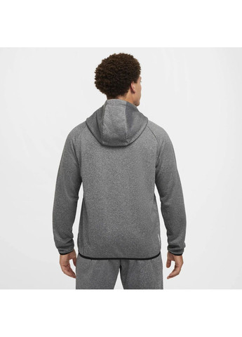 Худі чоловіче Therma-Fit Pullover Fitness Grey Nike (364662480)