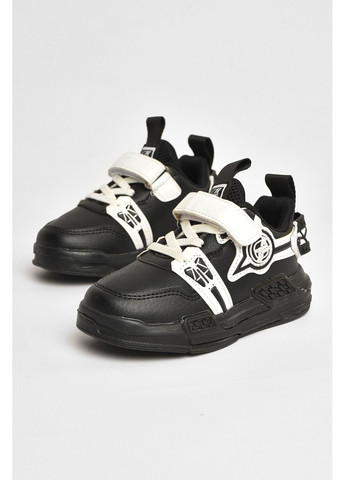 Чорні осінні кросівки дитячі чорного кольору Let's Shop