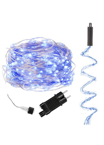 Гирлянда (лошадиный хвост) 2 м 300 LED Blue Springos CL0095 (369014071)
