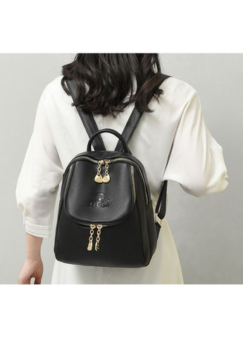 Женский мини рюкзак на плечо из экокожи городской рюкзачок для повседневного использования маленький ProDobro (363222115)