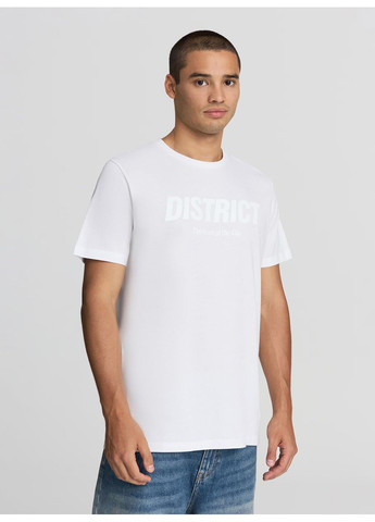 Біла футболка чол Terranova