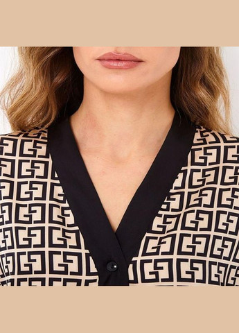 Серебряная всесезон комплект пижамный домашний женский атласный fendi фенди рубашка + брюки No Brand Фенді