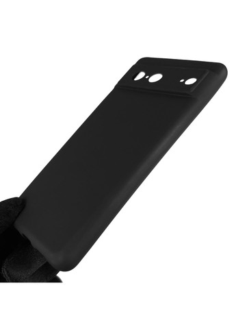 Чохол для Pixel 7 однотонний із захистом камери на гугл піксель 7 чорний Google (366023156)