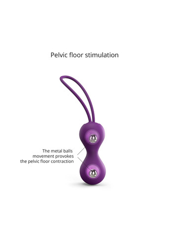 Вагінальні кульки JOIA - PURPLE RAIN Love To Love (369953065)