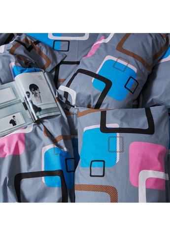 Комплект постельного белья Бязь Gold Люкс «» Полуторный Евро 160х220 наволочки 2х50х70 (MS-820006776) Moon&Star Retro Vibes (356115085)