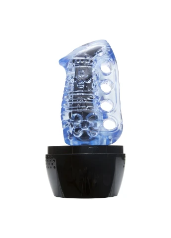 Мастурбатор Fleshskins Grip Blue Ice, надежная фиксация на руке, отлично для пар и минета Fleshlight (387153387)