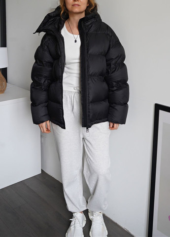 Черный Пуховик One