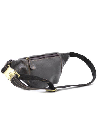 Бананка кожаная напоясная сумка LIMARY Lim-525FC темно-коричневый флотар No Brand (298808262)