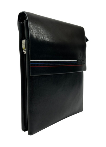 Чоловіча сумка з еко-шкіри Fashion 9955-3 чорна 28 х 22 х 4 No Brand (371681868)