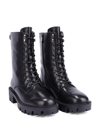 Жіночі Черевики 25168-812-1 Чорний Шкіра MIRATON (368754110)