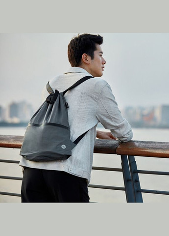 Рюкзак Xiaomi Runmi 90 Ninetygo Lightweight Urban Drawstring Backpack Dark Grey No Brand (264743025)