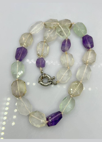 Ожерелье самоцветы 46 см Двухцветный 11682 No Brand (311686458)