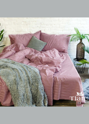 Постельное белье Tiare сатин страйп - 73 двуспальная Viluta (317670580)