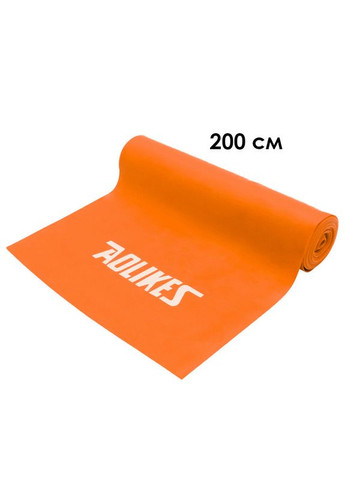 Эластичная лента LD-3605 Orange 200см для йоги и пилатеса фитнеса и силовых тренировок 6шт AOLIKES (356499266)