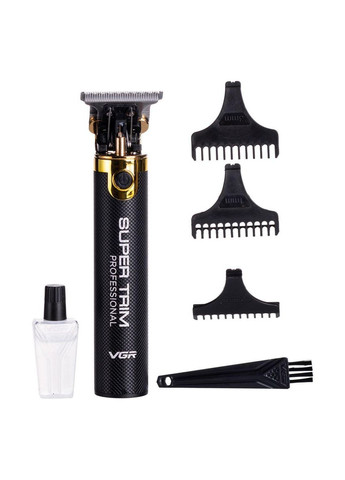 Тример для стрижки волосся акумуляторний з насадками V-082 VGR (370140787)