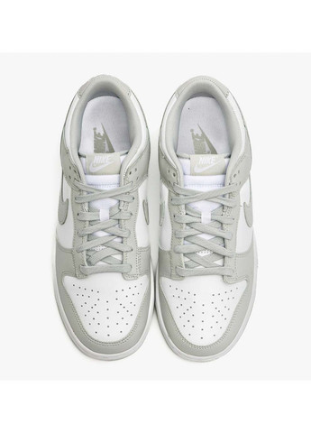 Белые демисезонные мужские кроссовки dunk low retro белый Nike