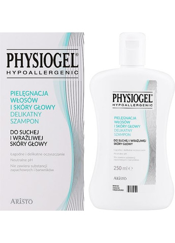 Нежный шампунь для сухой и чувствительной кожи головы Scalp Care Mild Shampoo 250ml (774249-31397870) Physiogel (368892927)