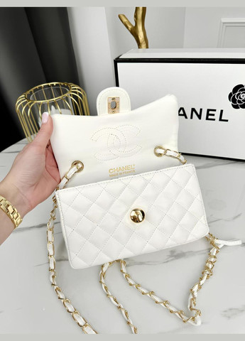 Сумка женская клатч классическая через плечо золото мини No Brand (322464891)