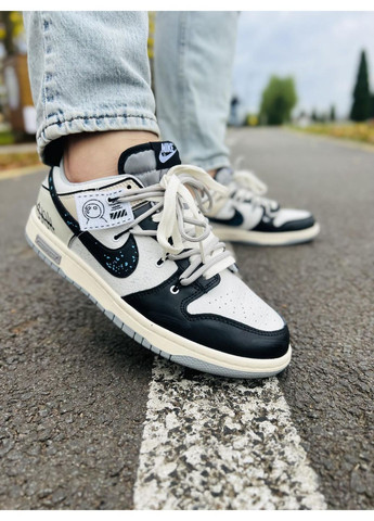 Білі Осінні кросівки чоловічі nike dunk low hold me tight найк сб данк No Brand